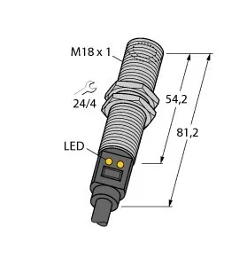 Capteur de température Turck M18TIP8
