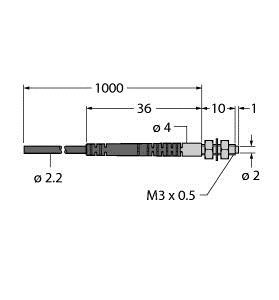 Turck Guide optique en plastique PIT43UM3-VL