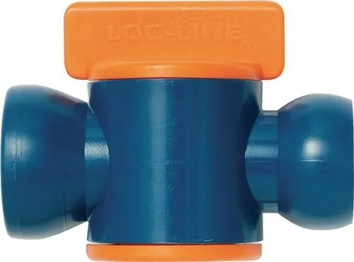 Robinet d'arrêt Loc-line Ø 1/2 pouce avec raccord articulé - lot de 2
