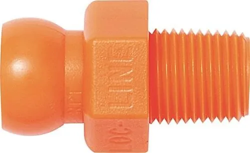 LOC-LINE 4 raccords filetés NPT R 1/8 taille 1/4″ - L41405