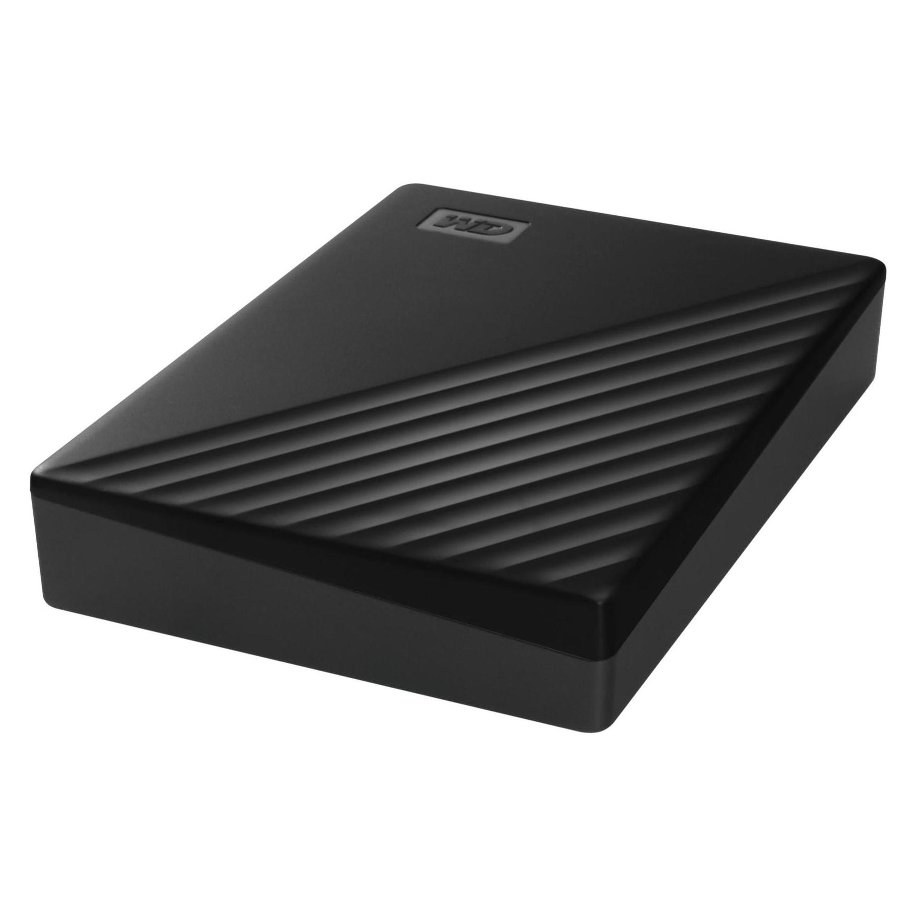 Disque dur externe WD My Passport™ 5 To - noir, USB 3.2, chiffrement AES 256 bits