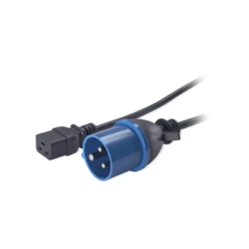 Câble d'alimentation APC AP9876, C19 vers IEC309 (16A), 2,4 m