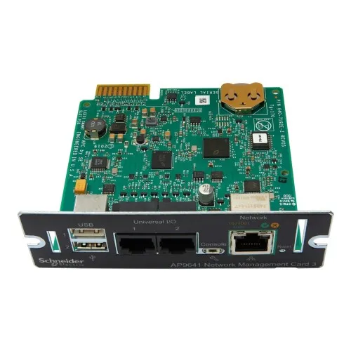 Carte de gestion réseau APC AP9641 pour USV