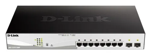 D-Link DGS-1210-10MP/E, commutateur Smart Managed Gigabit Layer 2+ à 10 ports PoE+