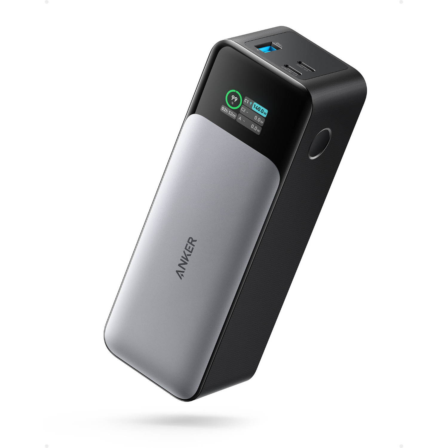 Powerbank Anker 737 24000 mAh PowerIQ 4.0, Power Delivery 3.1, 3 ports de sortie