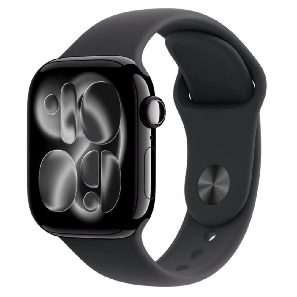 Apple Watch Series 11 Aluminium (GPS + Cellular) 46 mm Noir Sport (S/M)