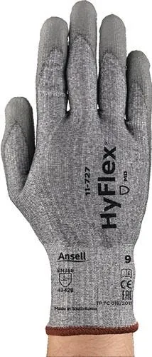 Gants de protection contre les coupures Ansell HyFlex® 11-727 taille 11 gris EN 388 catégorie II EPI