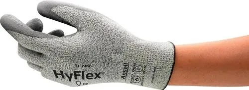 Gant de protection contre les coupures Ansell HyFlex® 11-730 taille 10 gris EN 388 catégorie II EPI