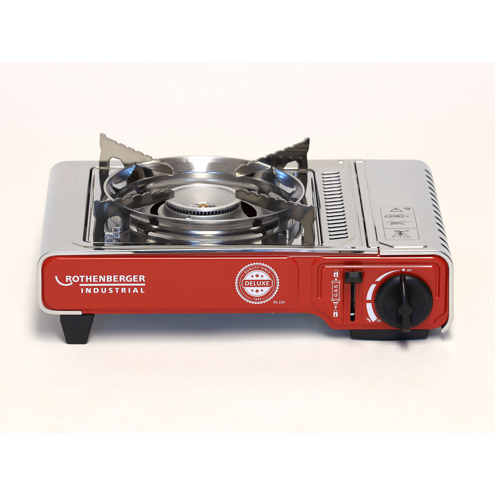 Réchaud de camping industriel Deluxe RS 220 2,2 kW - 1500004233