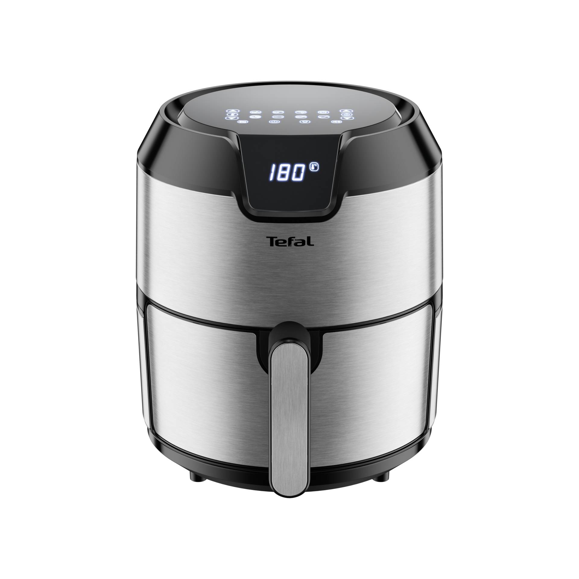 Tefal® Easy Fry Deluxe EY401D Friteuse à air chaud en acier inoxydable 4,2 L, 1500 W