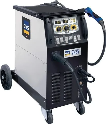 Poste à souder MIG/MAG Gys MULTIWELD 250T avec accessoires 40-250 A gaz