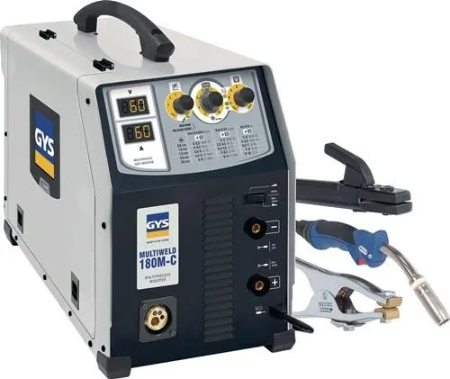 Poste à souder MIG/MAG Gys MULTIWELD 180M-C avec accessoires 30-180 A gaz