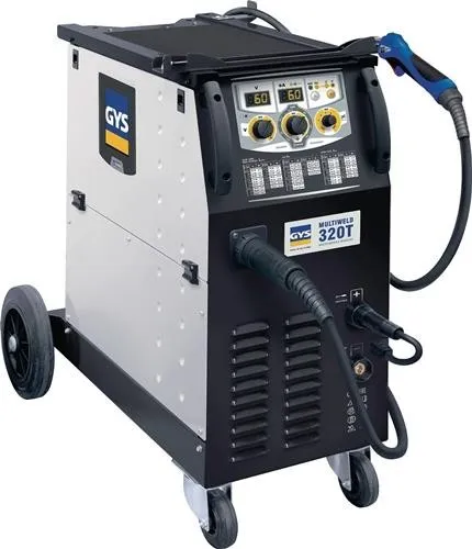 Poste à souder MIG/MAG Gys MULTIWELD 320T avec accessoires 40-320 A gaz