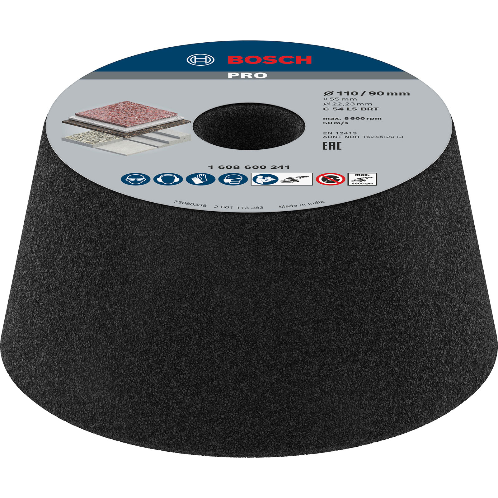 Bosch PRO Metal Meule conique, 90 x 110 x 55 mm, G54