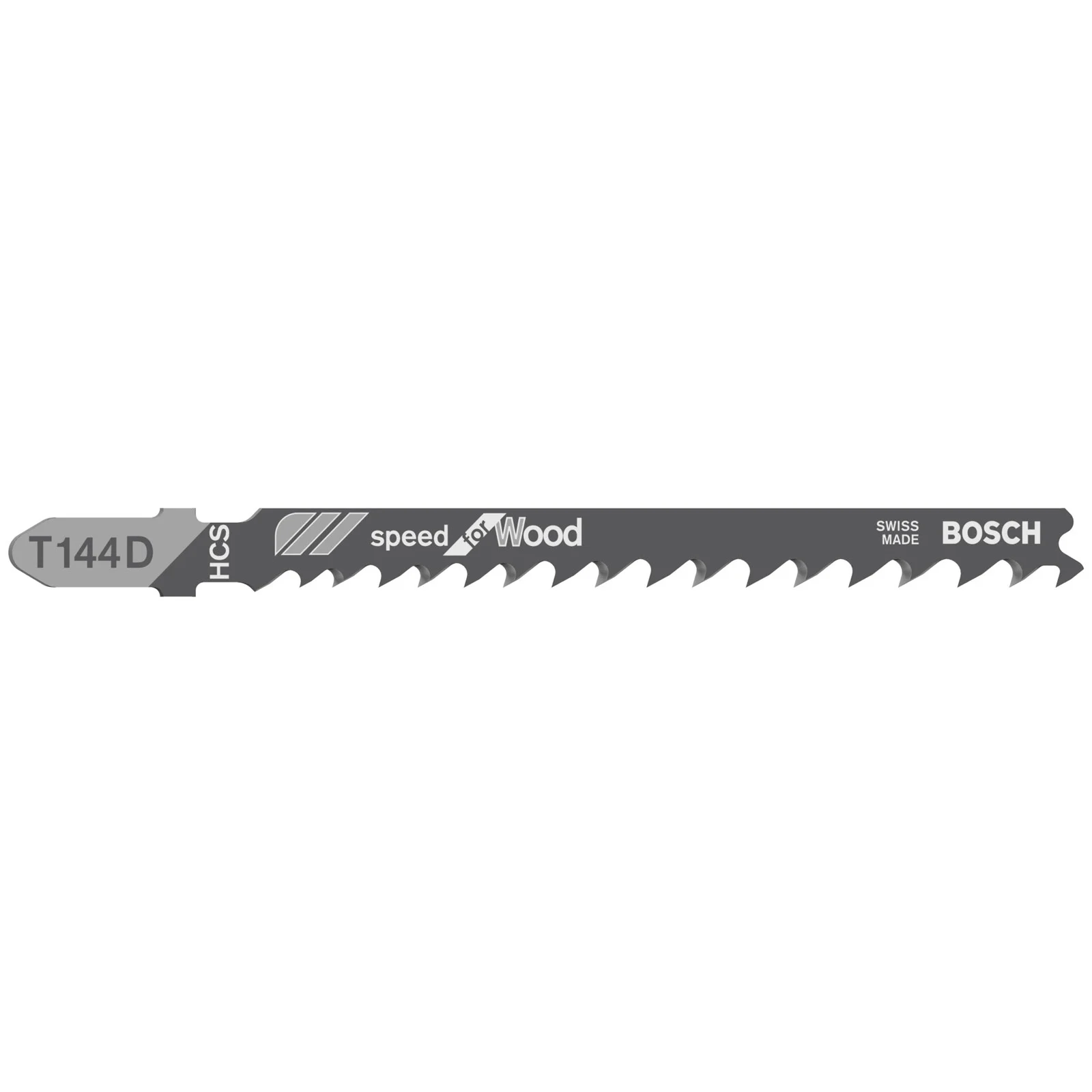 Lame de scie sauteuse Bosch T 144 D, Speed for Wood, pack de 5