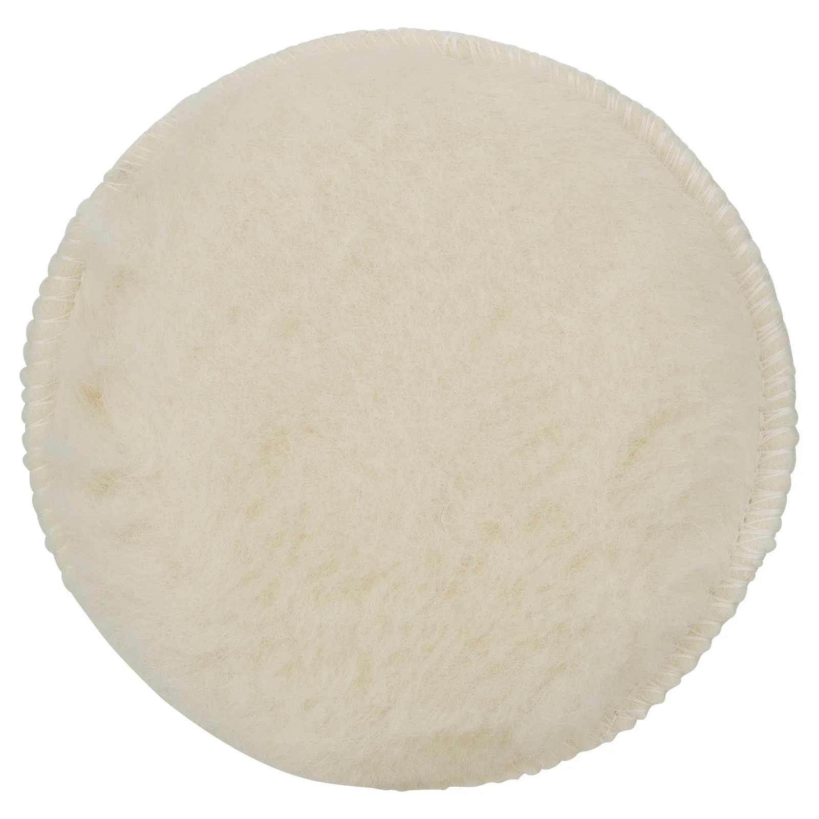 Disque en laine d'agneau pour ponceuse excentrique, 130 mm, velcro, pack de 1