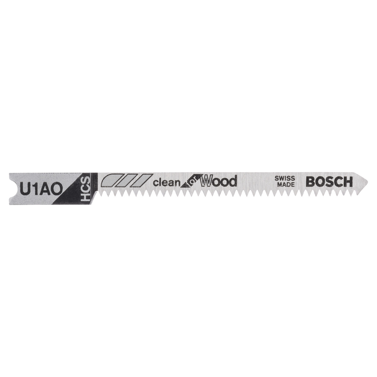 Bosch 3 lames de scie sauteuse U 1 AO Clean for Wood - 2608637724