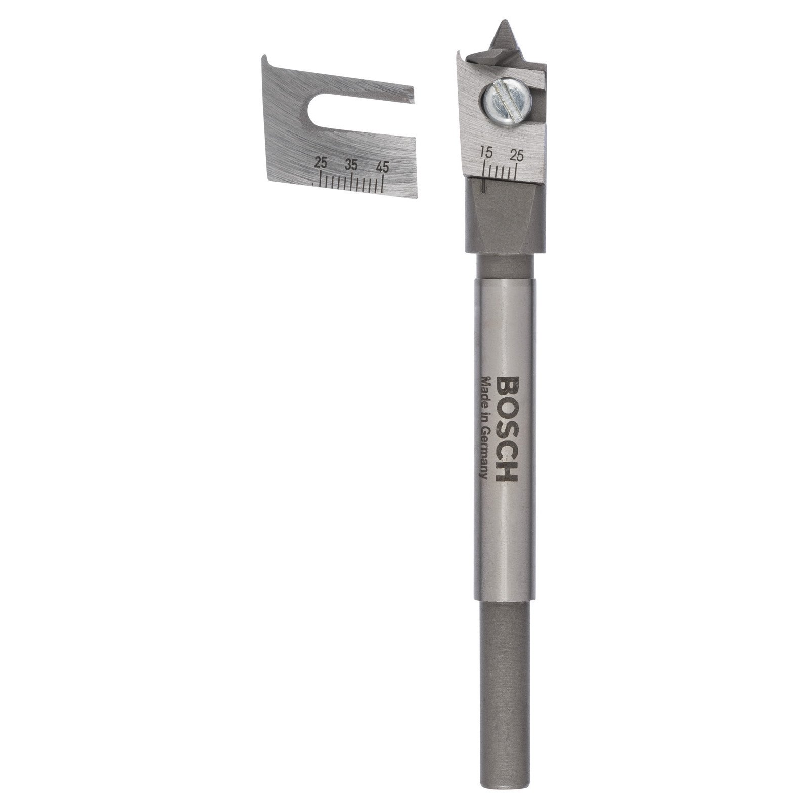 Bosch Fraise à trous réglable, six pans 15 - 45 mm, 120 mm