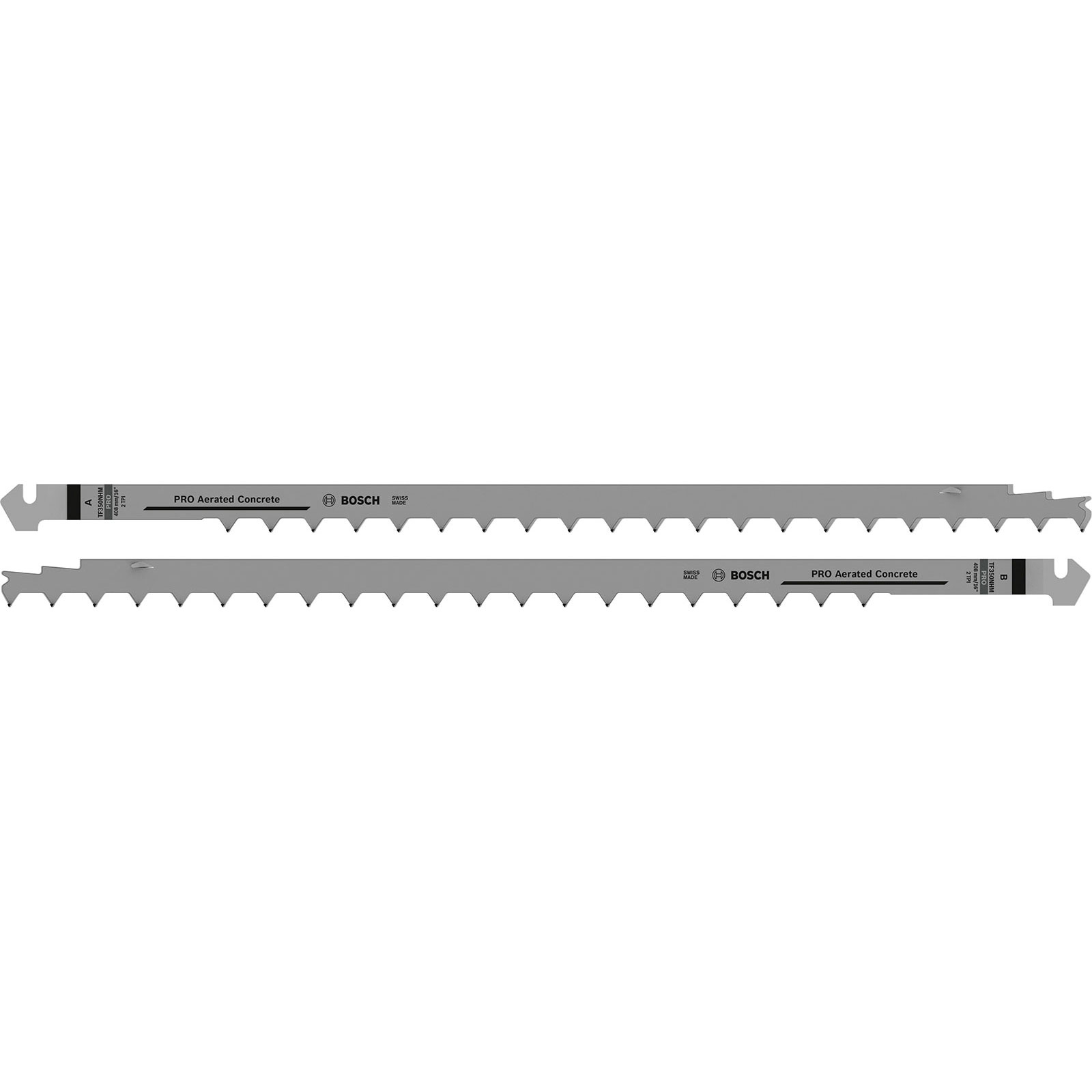 BOSCH Set de lames TF 350 NHM 2-tiges 2608632123