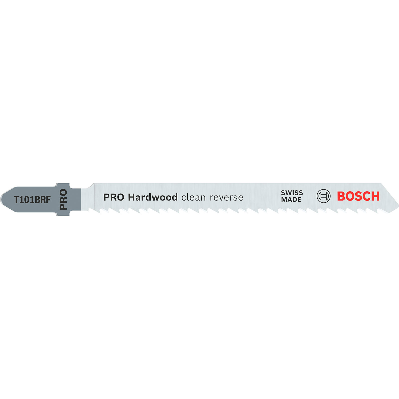 Bosch PRO Hardwood clean reverse T101BRF Lame de scie sauteuse 100 mm - 25 pièces — lot de 25 pièces