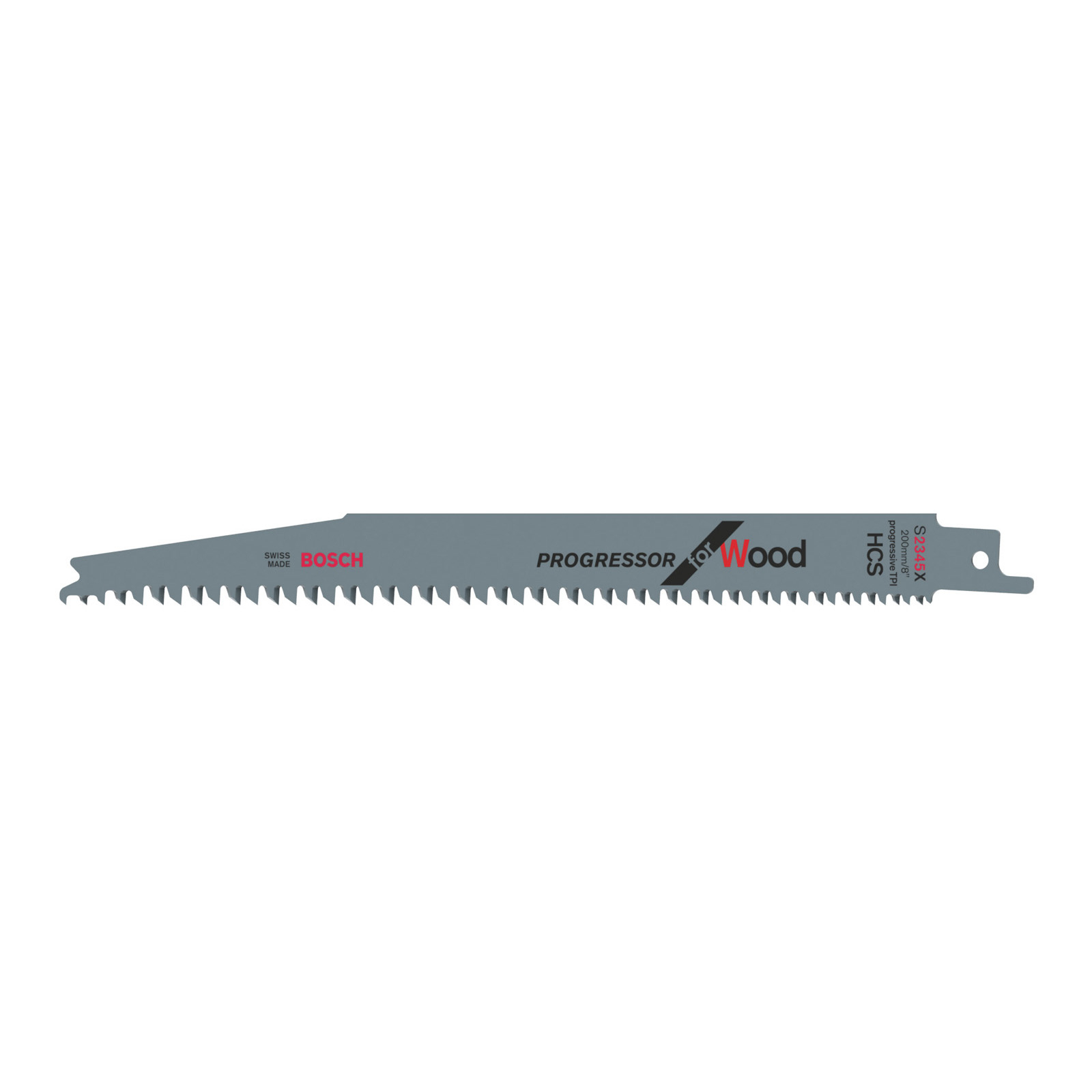 Bosch 2 lames de scie sabre S 2345 X Progressor for Wood - 2608654403 — lot de 2 pièces