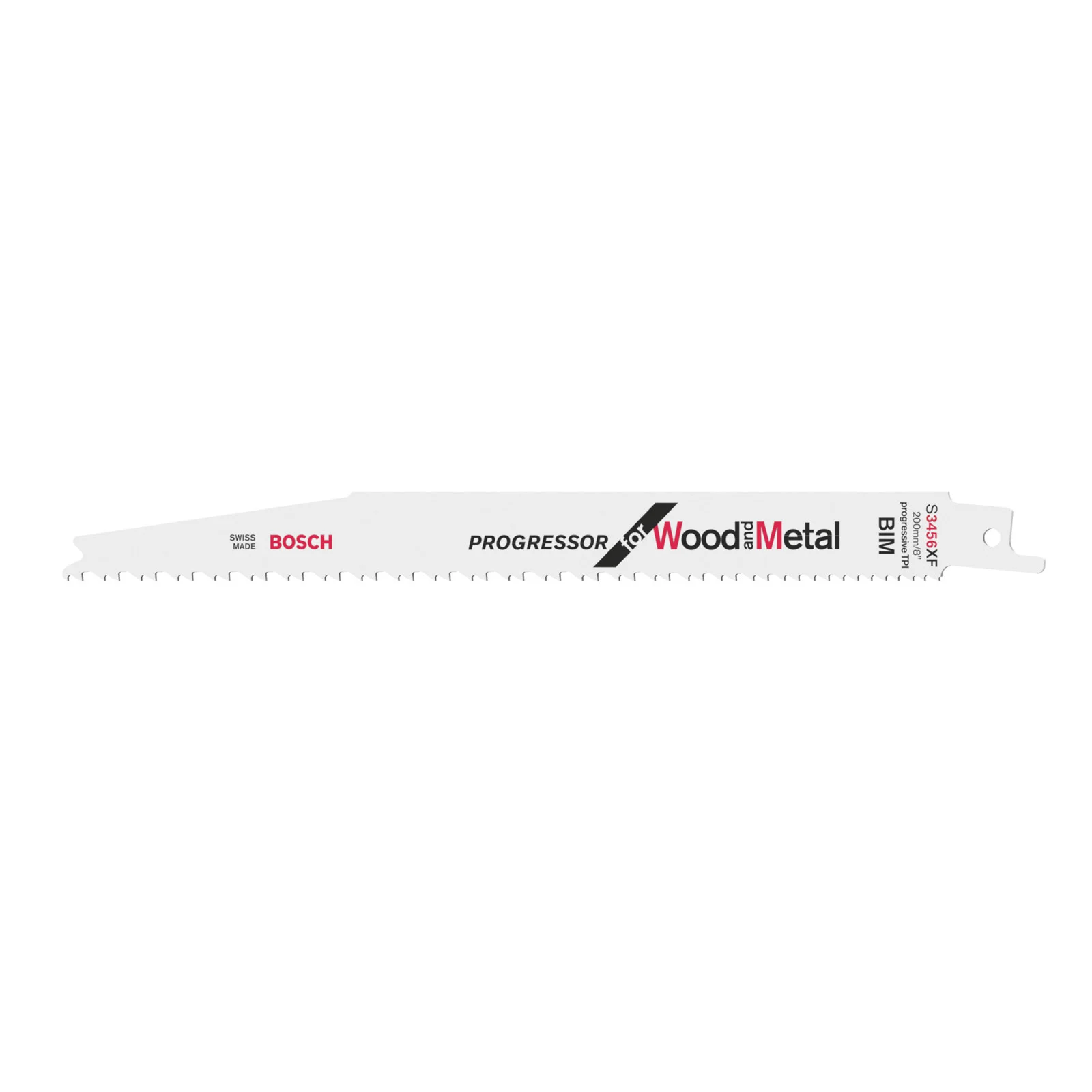 Lame de scie sabre Bosch S 3456 XF Progressor pour bois et métal - 100 pièces — lot de 100 pièces