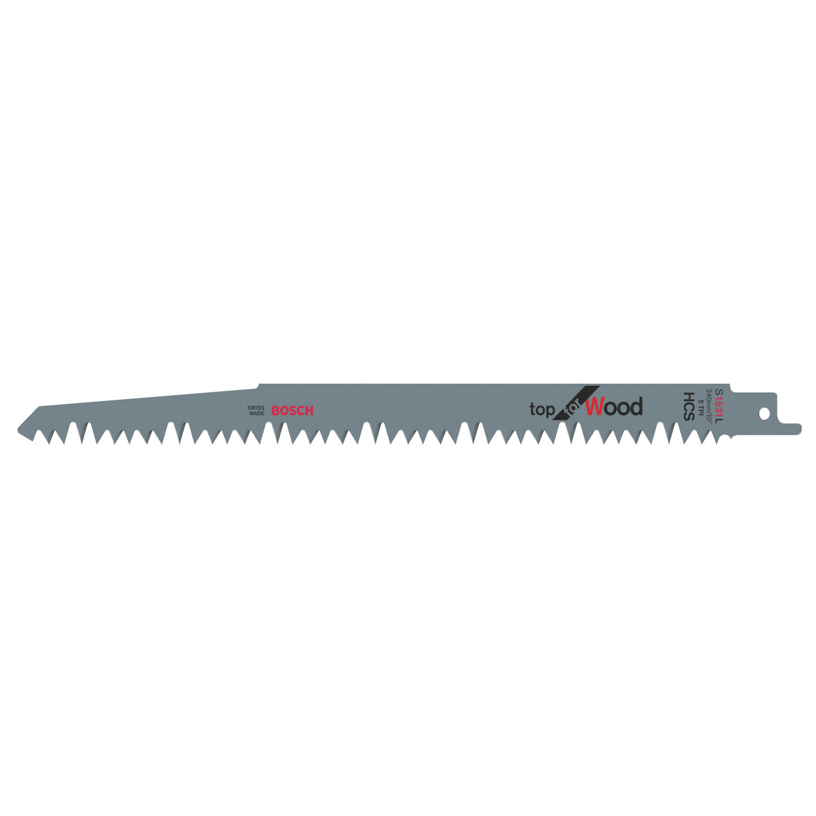 Lame de scie sabre Bosch S 1531 L, Top for Wood, lot de 100 — lot de 100 pièces