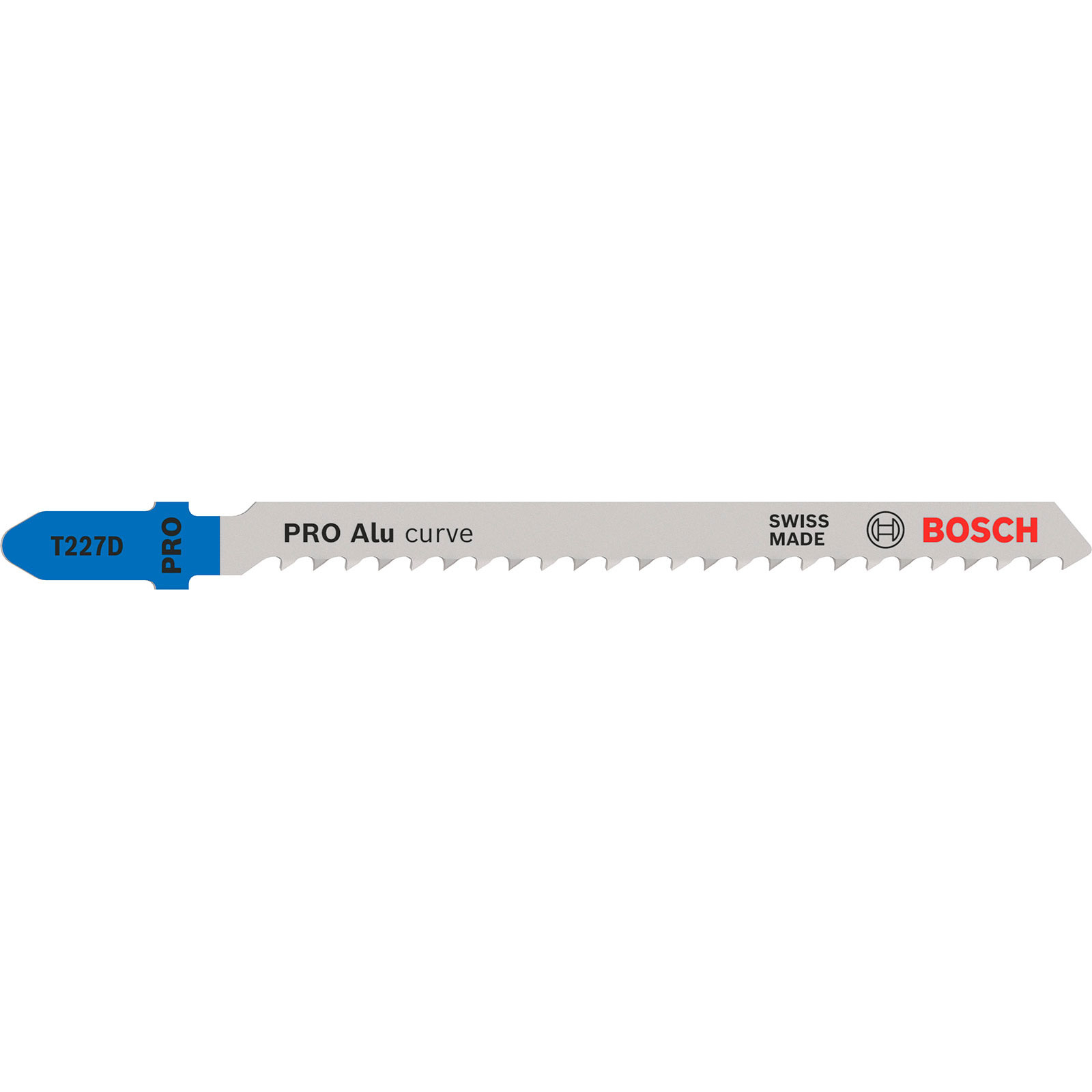 Lame de scie sauteuse Bosch PRO Alu curve T227D pour aluminium, 100 mm, 100 pièces — lot de 100 pièces