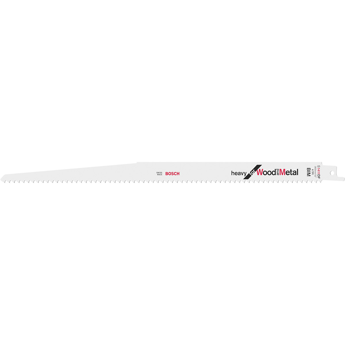 Lame de scie sabre Bosch S 1411 DF, Heavy for Wood and Metal