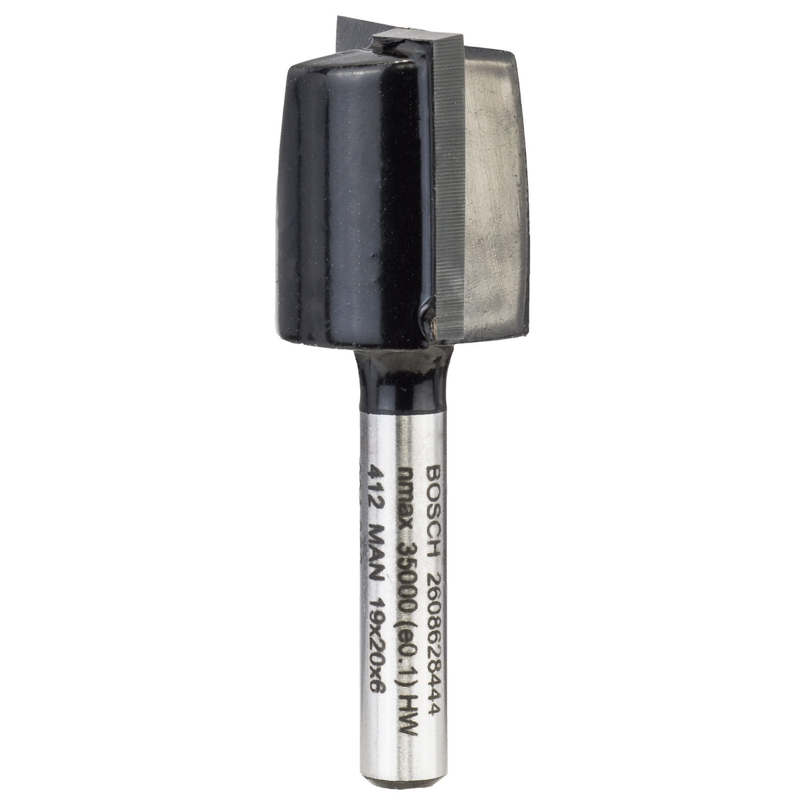 Bosch PRO Fraise à rainurer, deux taillants, Ø 19 × L 19,6, queue 6 mm