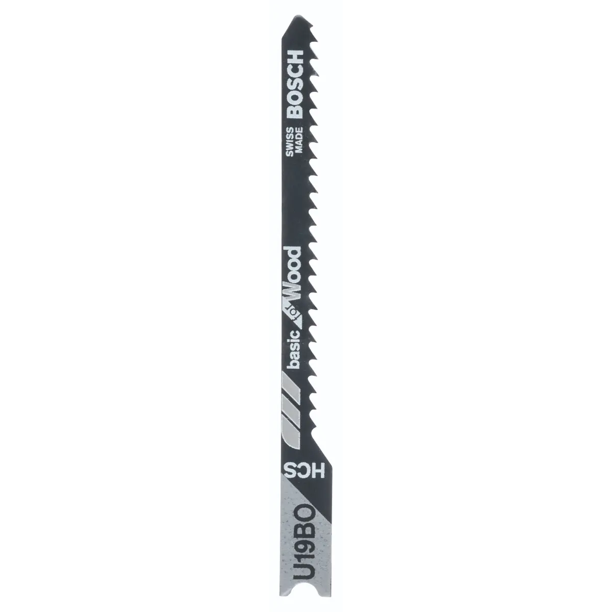 Bosch Accessoire lame de scie sauteuse HCS, U 19 BO Basic for Wood - Lot de 2 (Unité de vente: 5 pièces)