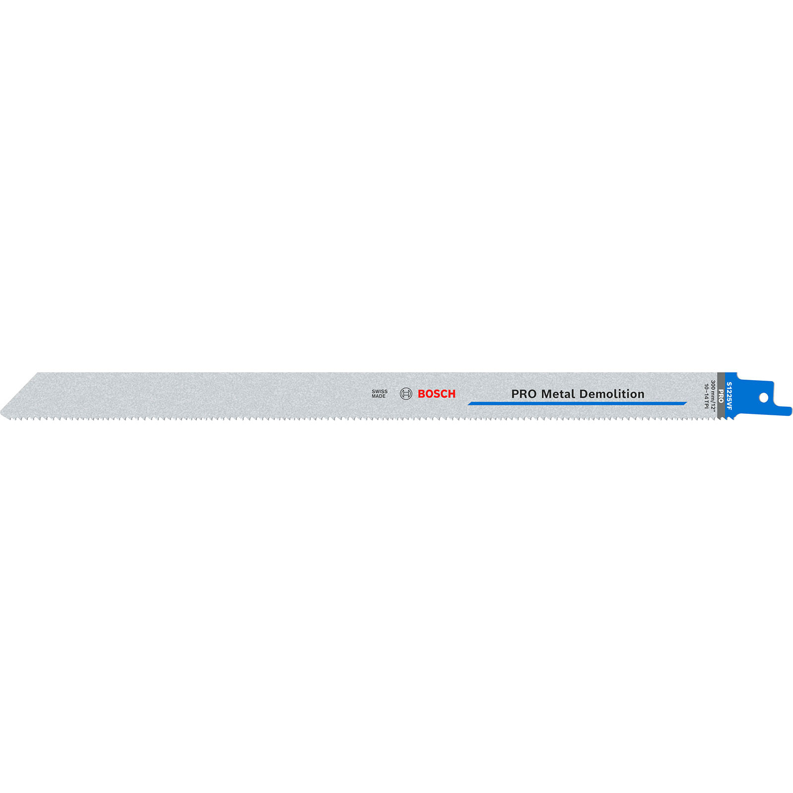 Lame de scie sabre S 1225 VF - Longueur 300 mm - Largeur 19 mm - Pas de denture TPI 10/14 - 1,8/2,6 mm VarioDent - Lot de 5 BOSCH — lot de 5 pièces