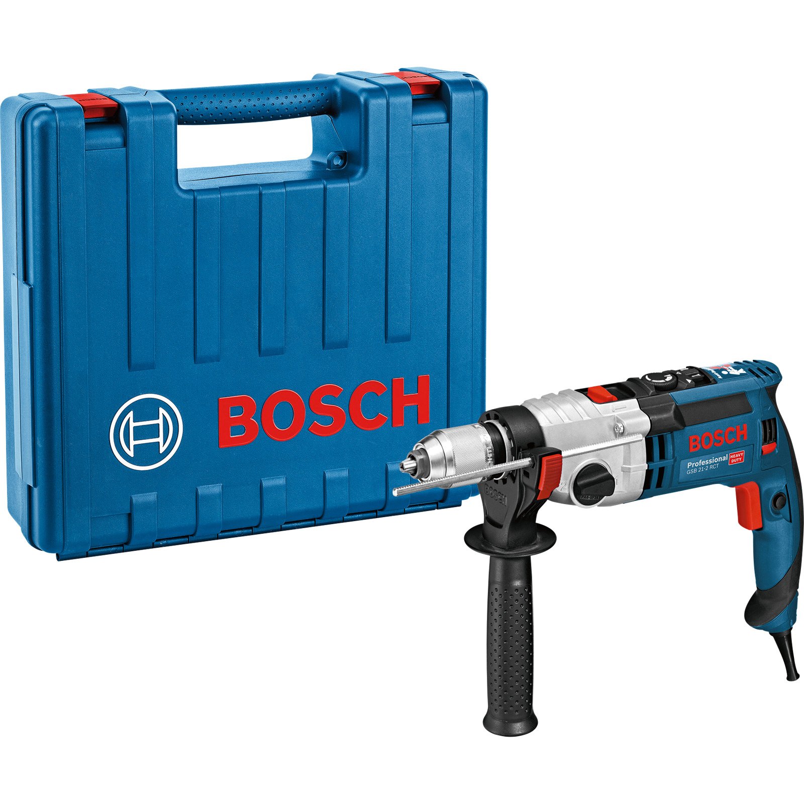 Perceuse-visseuse à percussion Bosch GSB 21-2RCT + SSBF - 060119C700