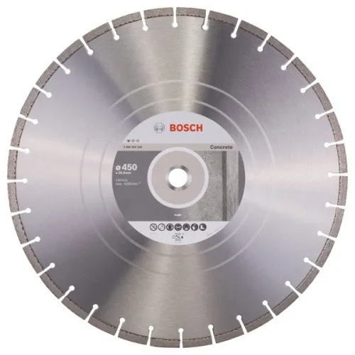 Disque diamanté Bosch Power Tools DIA Trenn Concrete 2608602546