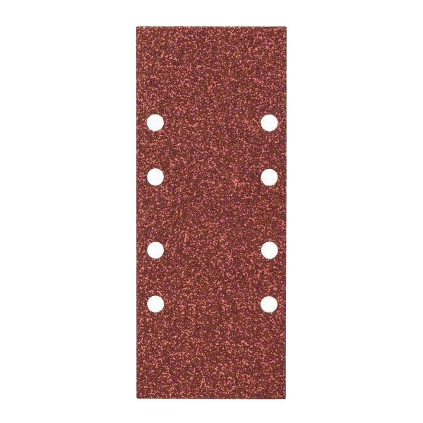 Bosch Set de feuilles abrasives pour ponceuse orbitale, 25 pièces, 8 trous, 93 x 230 mm — lot de 25