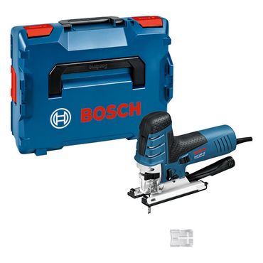 Scie sauteuse pendulaire GST 150 CE Bosch Professional avec set d'accessoires dans L-BOXX, 780 W