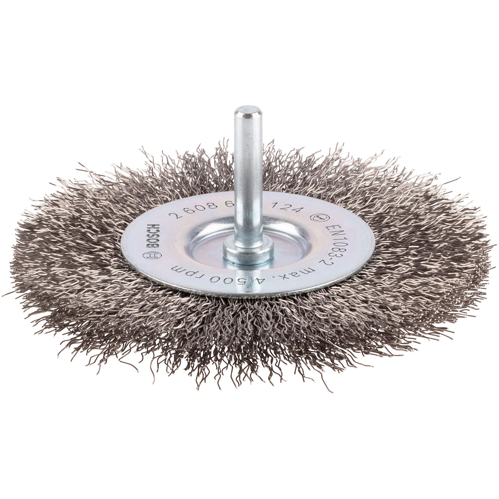 Bosch PRO Brosse à disque en acier inoxydable clean, tige droite, 100 x 0,3 mm