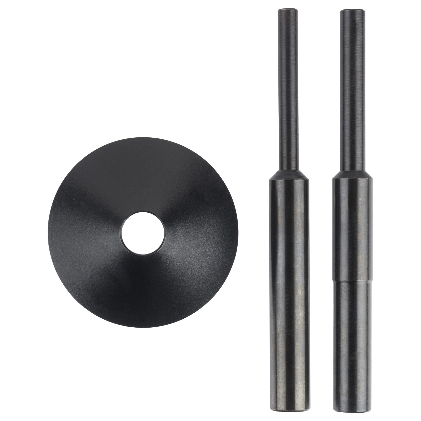 Jeu de pointeaux de centrage Bosch, 3 pièces, 8 mm, 12 mm, 1/2 pouce, 1/4 pouce