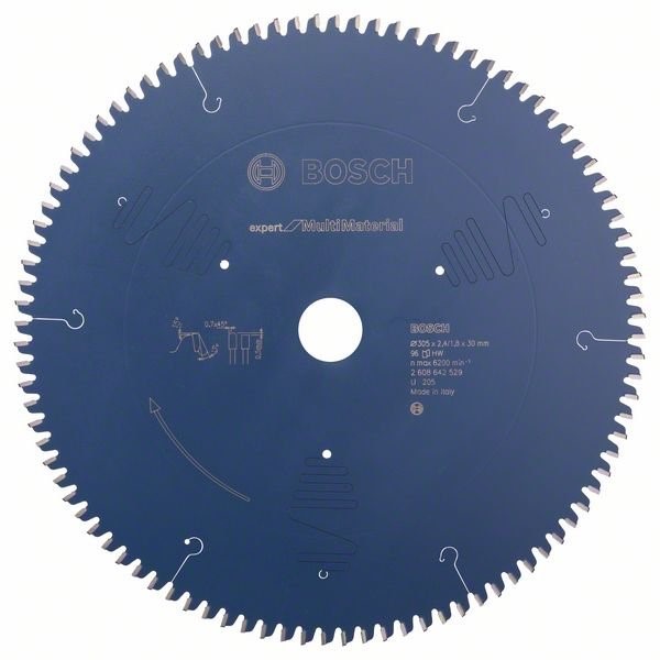 Lame de scie circulaire Bosch Expert for Multi Material, 305 x 30 x 2,4 mm, 96 dents