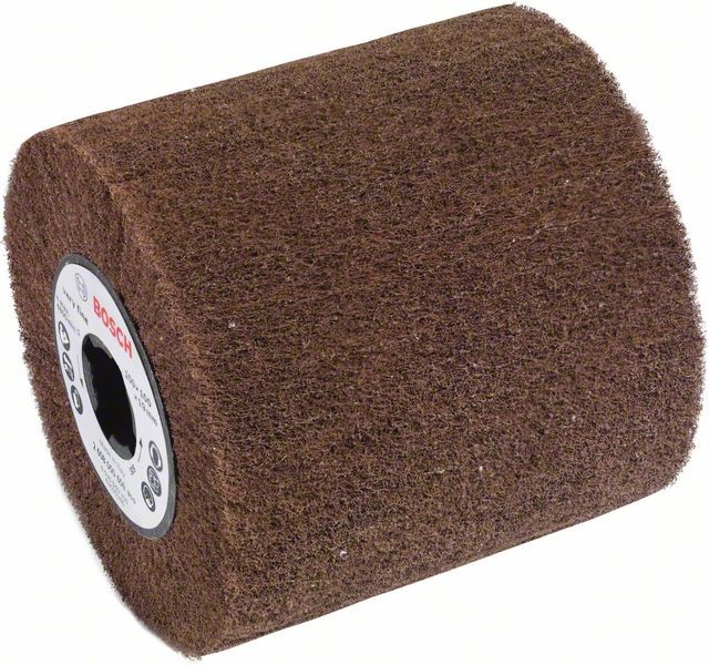 Rouleau de ponçage en non-tissé Bosch 19 mm, grain moyen, 100 mm