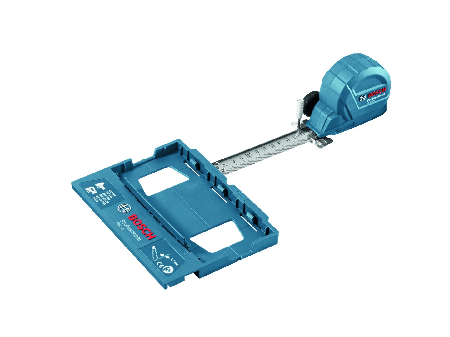 Bosch Scie circulaire guidée KS 3000 + adaptateur FSN-Adapter SA Professional pour scies sauteuses
