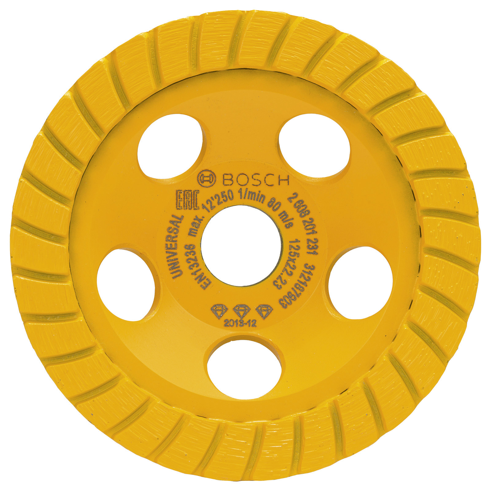 Disque à lamelles Bosch PRO Multi Material, 5 x 125 x 22,23 mm