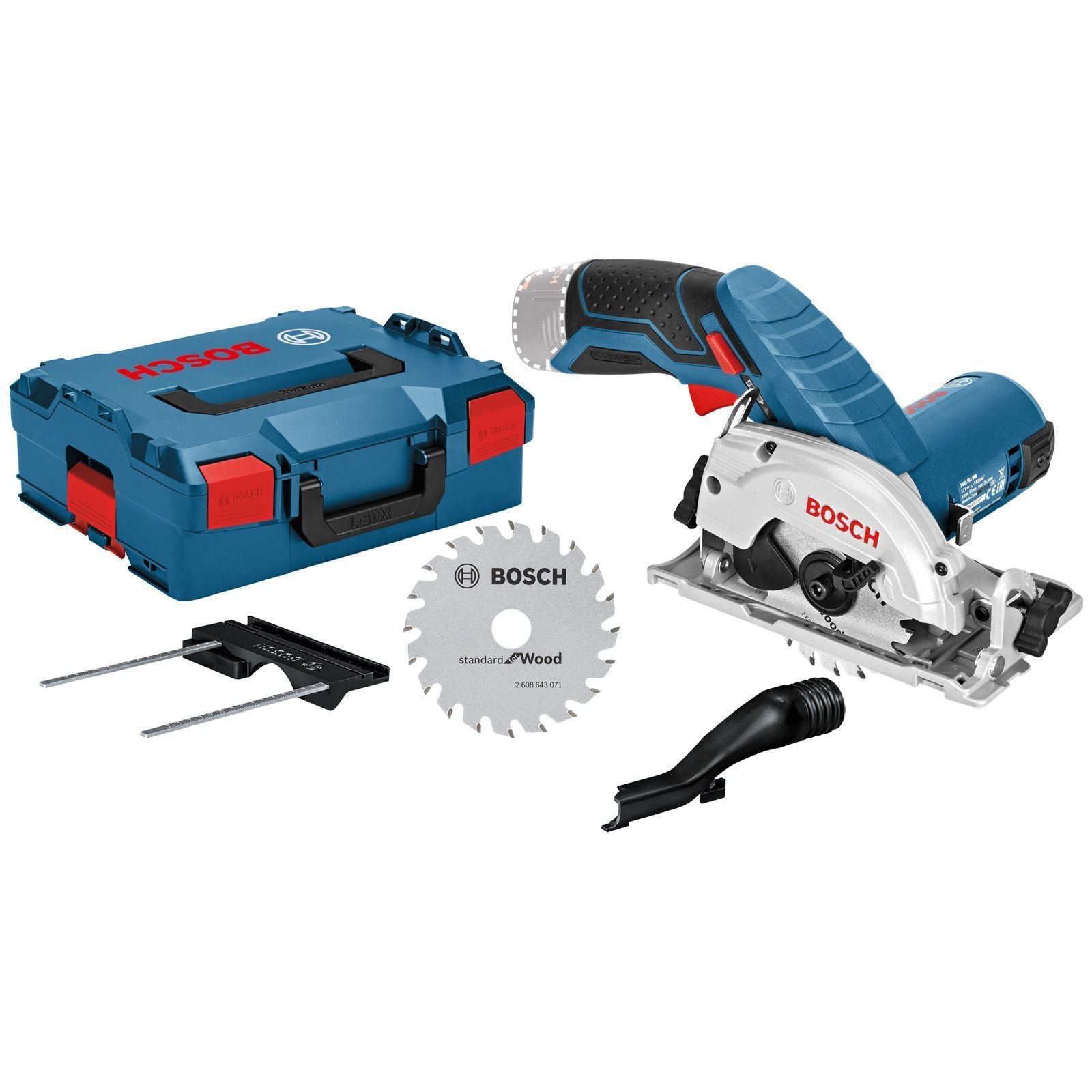 Scie circulaire sur batterie Bosch GKS 12V-26 Professional Solo sans batterie ni chargeur (dans L-BOXX)
