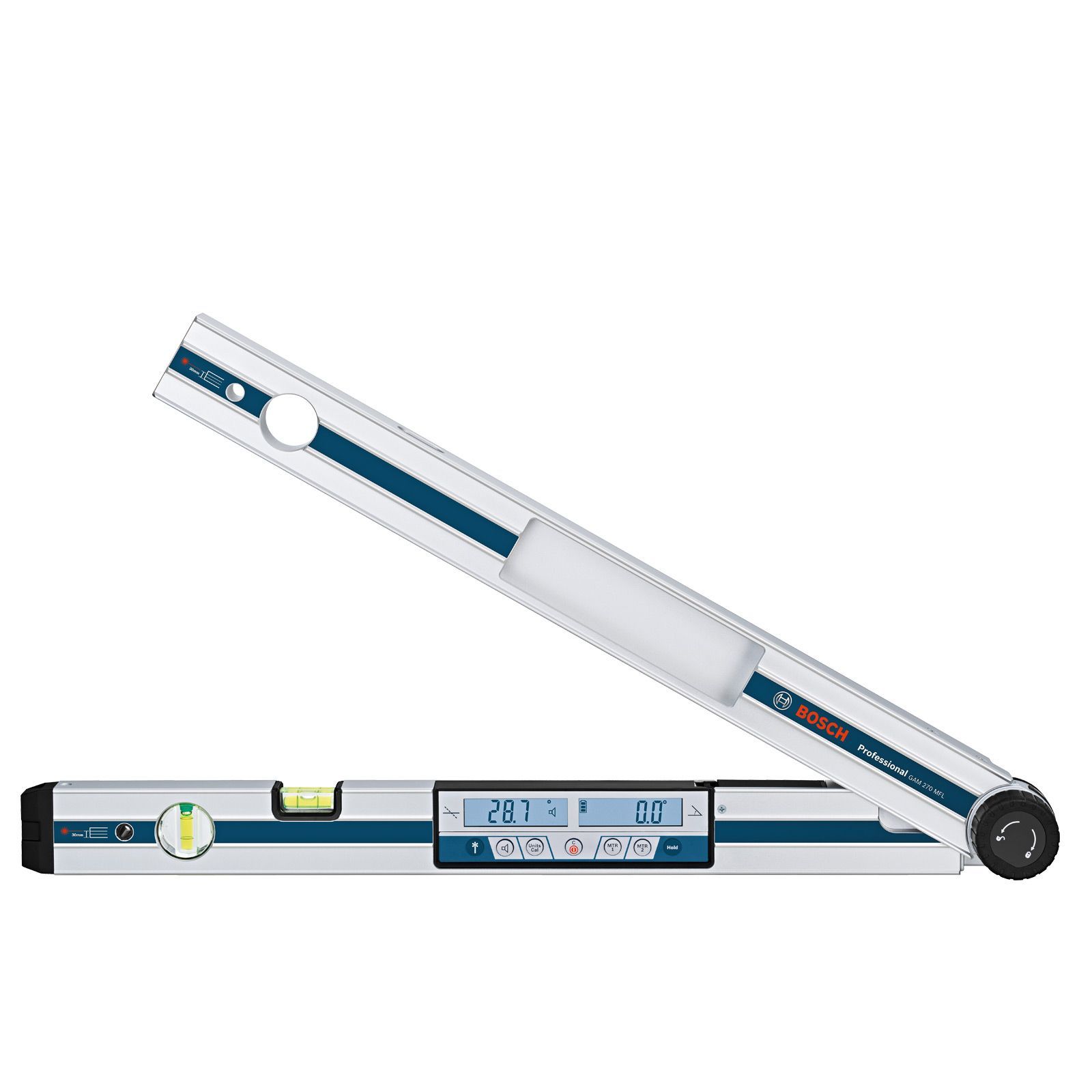 Niveau électronique Bosch GAM 270 MFL Professional avec étui de protection