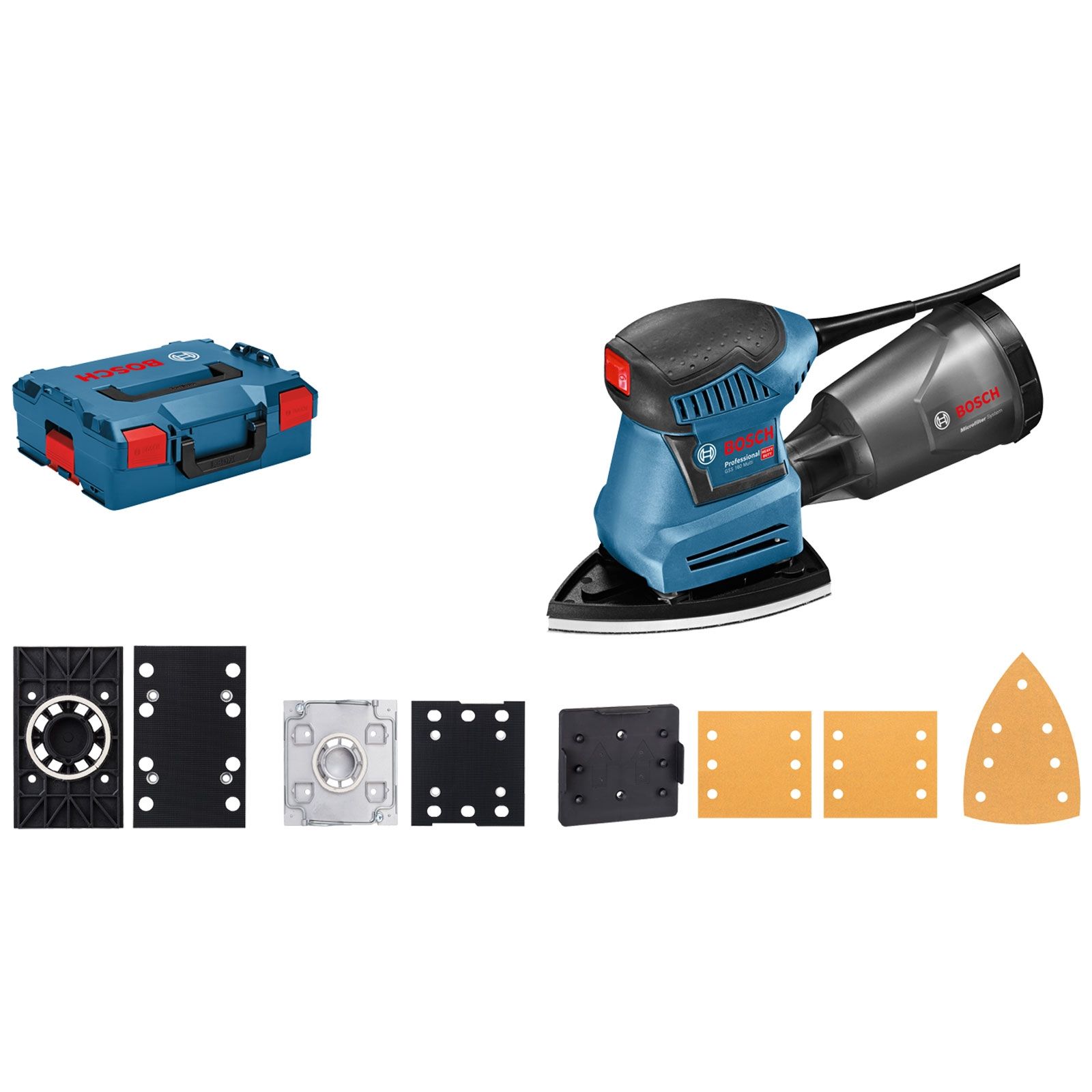 Ponceuse vibrante BOSCH Professional GSS 160-1 A 180 Watts