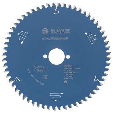 Lame de scie circulaire Bosch Expert for Aluminium 200 x 30 x 2,8 mm, 60 dents