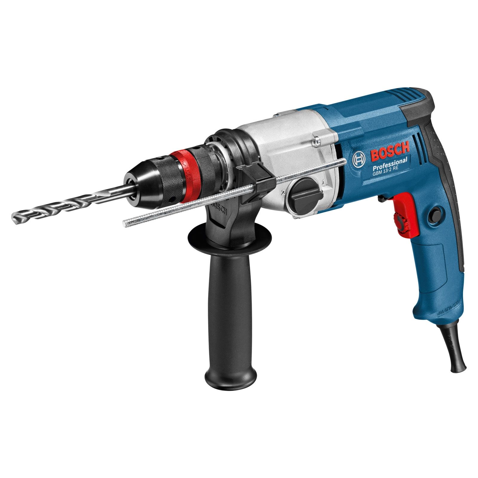 Perceuse Bosch GBM 13-2 RE Professional en set