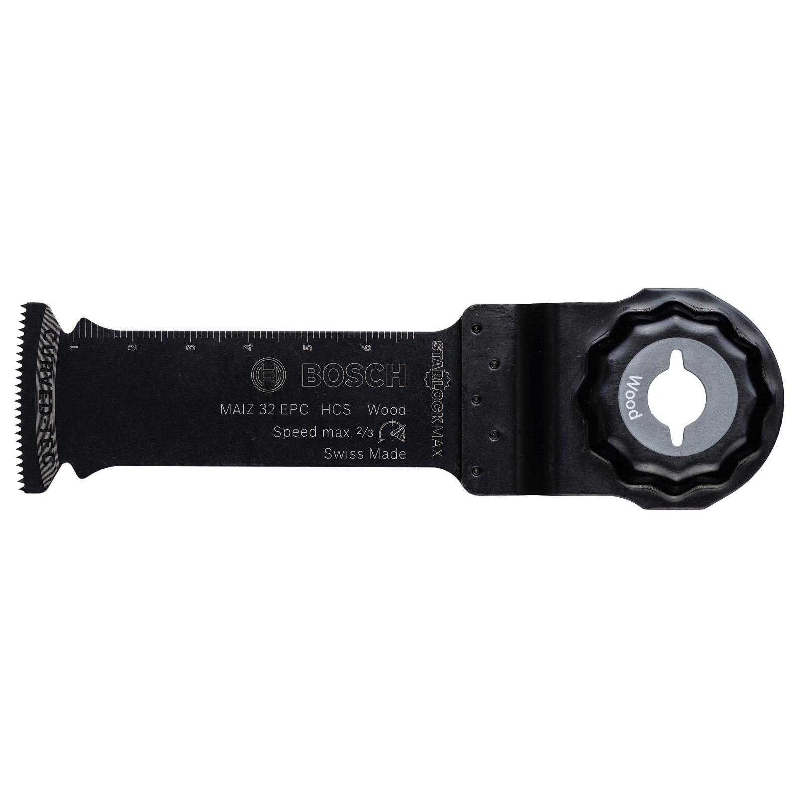 Bosch 1x Lame de scie plongeante Starlock MAIZ 32 EPC Wood 80 x 32 mm - 2608662568