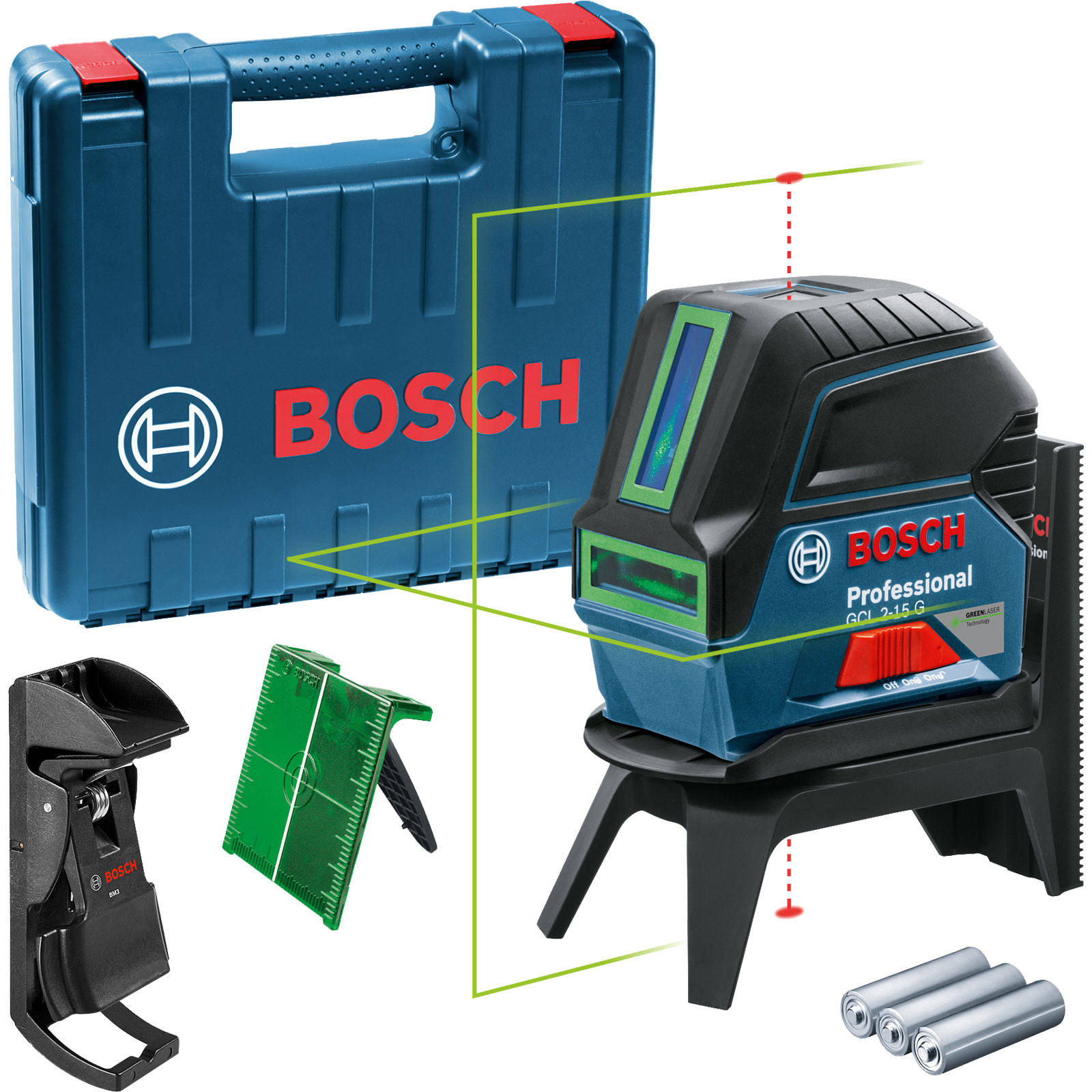 Bosch GCL 2-15G Laser combiné - 0601066J00