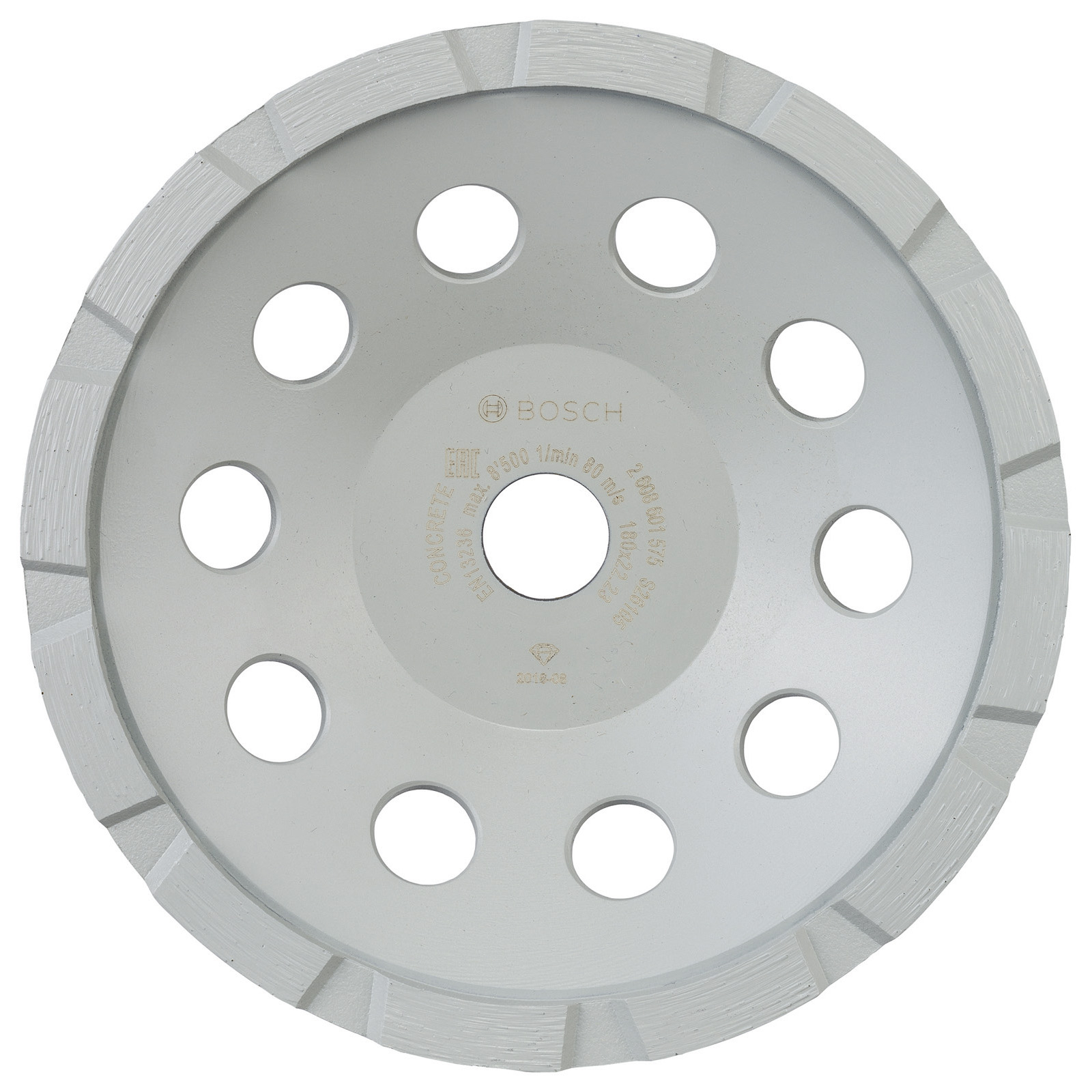 Meule diamantée Bosch Standard pour béton 180 x 22,23 x 5